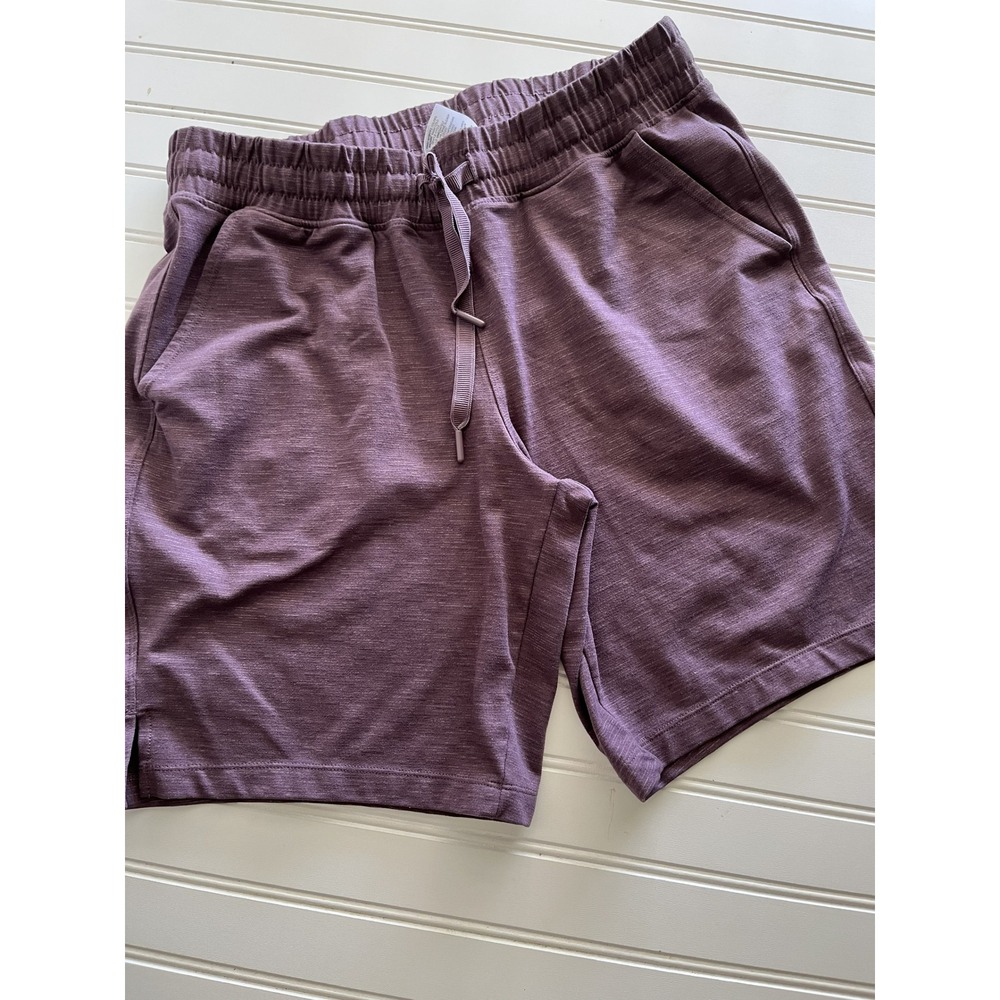 Mondetta Performance Luxury Womens Medium Purple Heathered Athletic Shorts M